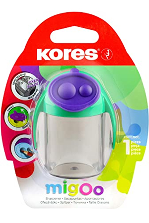 SACAPUNTA ESCOLAR PLAST.2 USOS C/D KORES 358004 358504 PROD.D