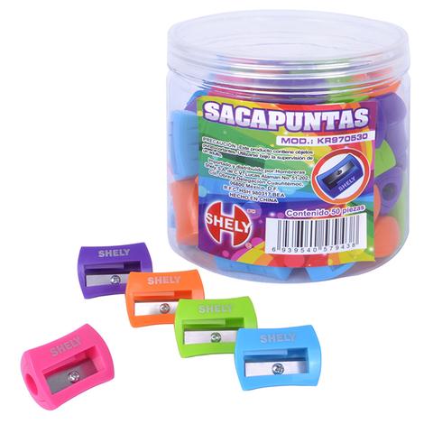 SACAPUNTA ESCOLAR PLAST.COL. SURT. SHELY 579438 KR970530