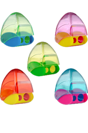 SACAPUNTA ESCOLAR PLAST.2 USOS C/D KORES 358141 SNAPYY PROD.D