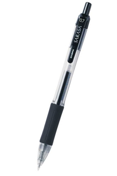 BOLIGRAFO MED. SARASA GEL RT NGO   ZEBRA 688005 8800 (C/GRIP)