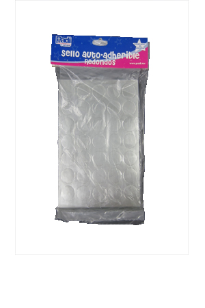 SELLO REDONDO TRANS. 1.3CM C/100    PADI 006792 (SERIE B)