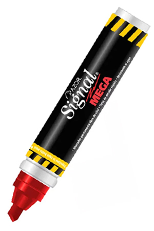 MARCADOR PERMANENTE MEG.RJ.AL.C/06  AZOR