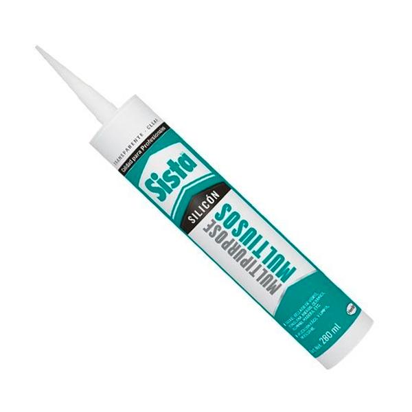 Z SILICON SELLADOR 280ML MULTIUSOS SISTA 416595 141340 TRANSP