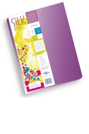 PAPEL CTA SILK MORADO         C/100H JLM 454119 2161-6E-4 130