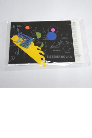MATERIAL DIDACT.SISTEMA SOLAR EN FOMI    1278 RAF