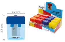 SACAPUNTA ESCOLAR PLAST.C/DEP.SK12C BARR 972228 BARRILITO CHI