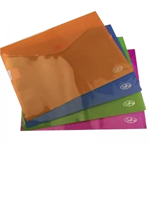 SOBRE T/C C/BOTON AZUL  HORZ.APAC. INDRA IND-0031A COLORES OP
