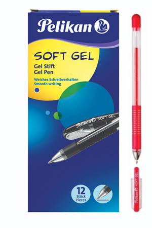 BOLIGRAFO MED. SOFT GEL ROSA     PELIKAN 223772 223826