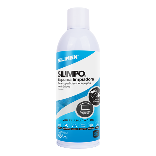 SPRAY ESPUMA LIMPIADORA 454ML    SILIMEX 196113 SILIMPO
