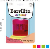 SACAPUNTA ESCOLAR MET.C/DEP.PLAST.SPT36B
