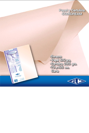 PAPEL CTA STARDREAM DURAZNO   C/100H JLM 753044 2161-6-10