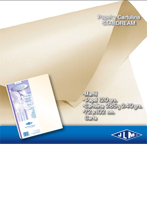 PAPEL CTA STARDREAM MARFIL    C/100H JLM 752986 2161-6-02