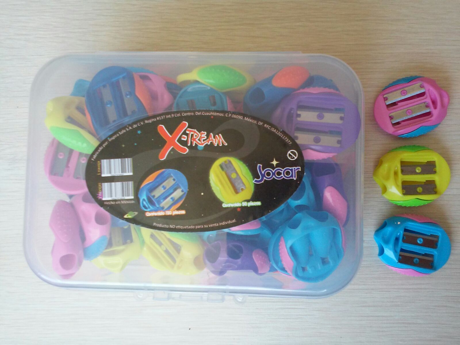 SACAPUNTA ESCOLAR PLAST.2 USOS     JOCAR 740640 EXTREME SXP50