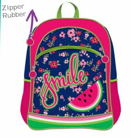 MOCHILA ESCOLAR SANDIA SMILE       U-PAK 866948 8101025203