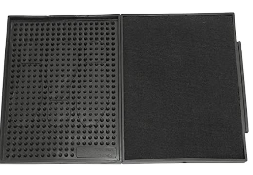 TAPETE SANITIZANTE DE PVC 58X58CM        P/SUELA DE ZAPATOS