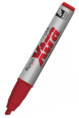 MARCADOR PERMANENTE EXTRA RJO C/12  AZOR