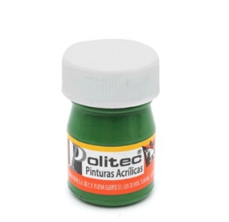 PINTURA ACRILICA  20ML VD.ORO C/12 POLIT