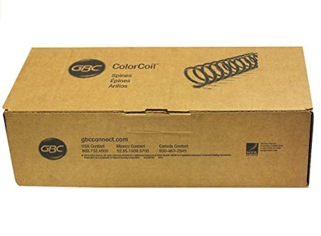 ARILLO PLAST.ESPIRAL 4:1   8MM  NEG  GBC 022096 MX9665010 C/1