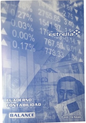 CUAD. CONTABILID.BALANC 16H 144 ESTRELLA