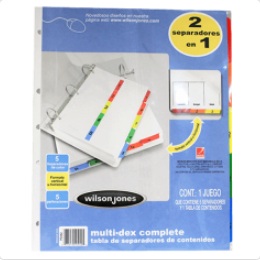 SEPARADOR CTA.MULTIDEX BASIC C/05  P0442