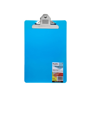 TABLA AGARRA PAPEL CTA CLIP M.AZL.  BARR 981923 8192TCS PLAS.