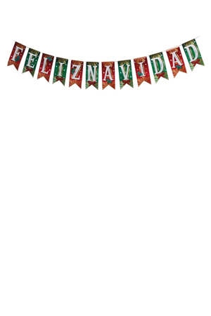 LETRERO MOVIL NAVIDEÑO              PADI 013950 1395 116X29CM