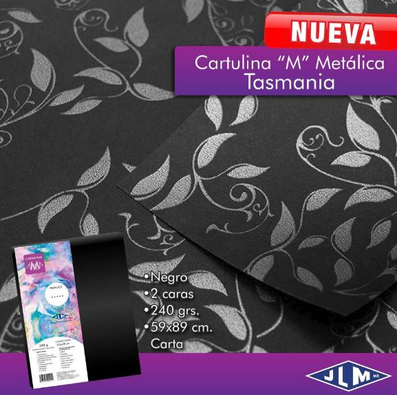 CARTULINA CTA MET.TASMA.MARF P/CAR.C/100 201342 JLM 2058-49A-