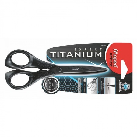 TIJERA P/OFICINA 21CM TITANIUM     MAPED 861104 686110 PROD.D
