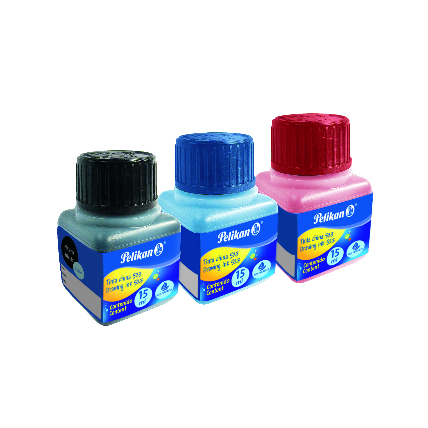 TINTA CHINA AZ.ULTRA  523 15ML   PELIKAN