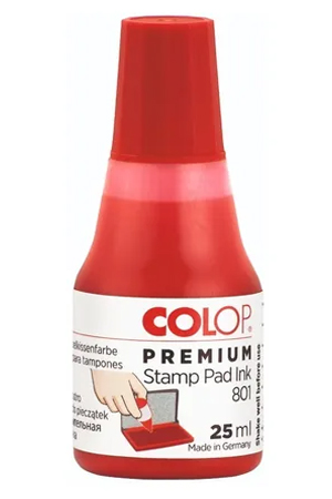TINTA P/SELLO ROJO        25ML     COLOP