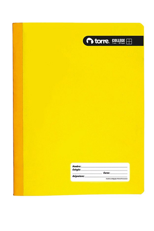CUAD.COSIDO CLG C-14 100H C/FORRO  TORRE 974876 COLORES SURT.