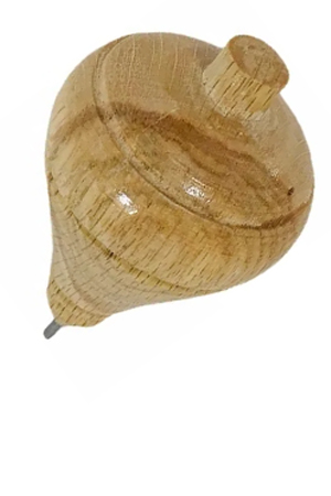 TROMPO DE MADERA NATURAL MEDIANO