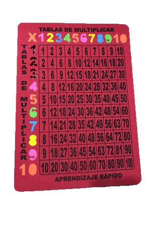 FOMI FIGURA TABLA MULTIPLICAR        JLQ ROMPECABEZAS