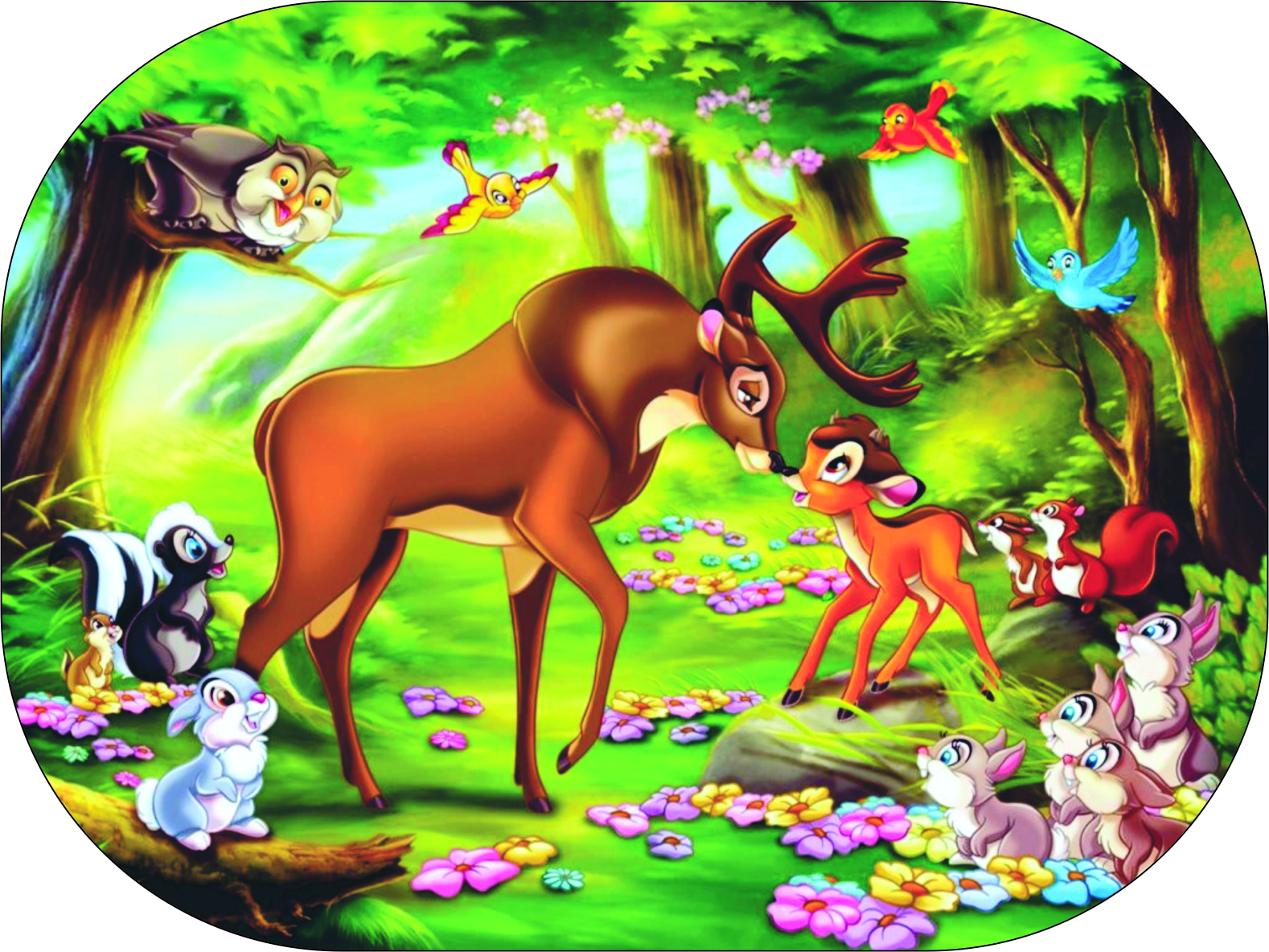 TAPETE PLAST. P/ALIMENTOS BAMBI
