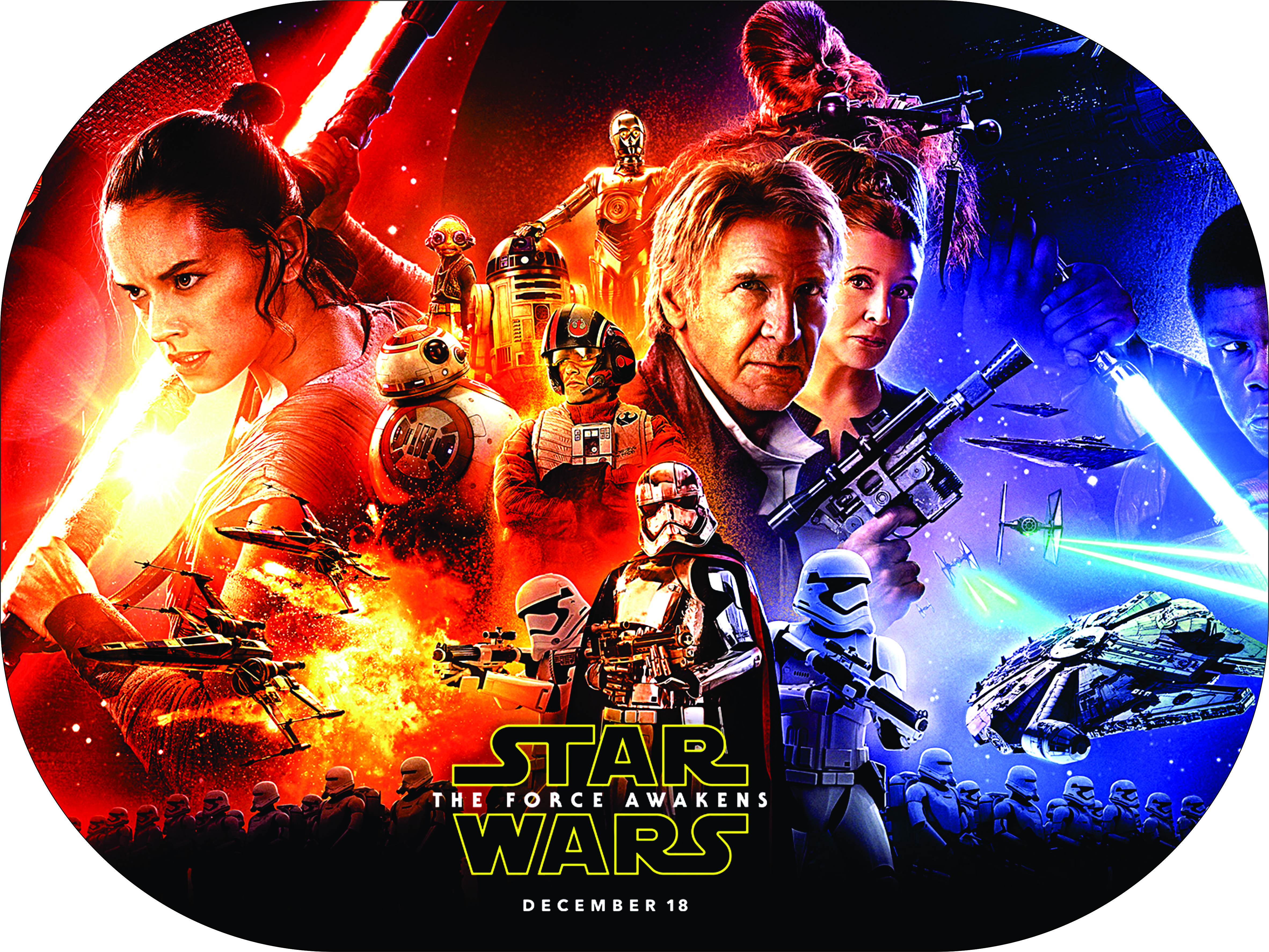 TAPETE PLAST. P/ALIMENTOS STAR WARS