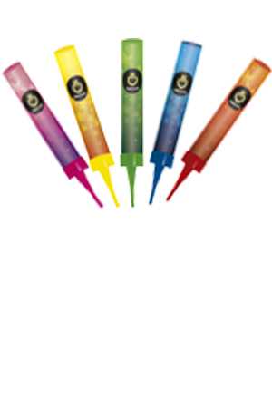 VELAS MAGICAS COLORES SURT.  PARTY IS ON