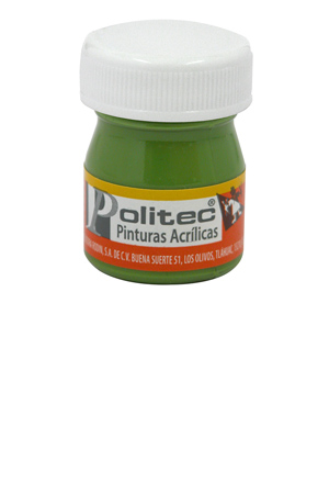 PINTURA ACRILICA  20ML VD.HOJ.C/12 POLIT