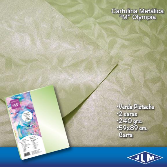 Z CARTULINA CTA MET.OLYMPIA VDE PIST.C/1 200413 2058-45A-4 JL