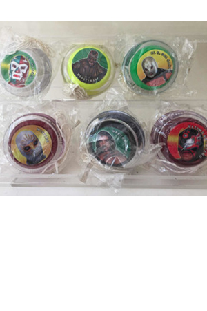 YOYO DE PLASTICO LUCHADORES