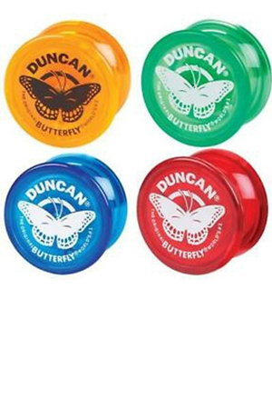 YOYO DE PLASTICO MARIPOSA         DUMCAM