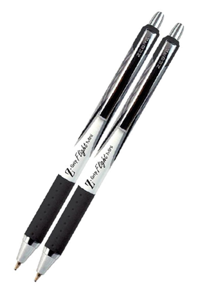 BOLIGRAFO MED. Z-GRIP FL.MIN.NEGRO ZEBRA 7931-00 614325 RETRA