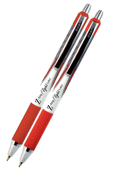 BOLIGRAFO MED. Z-GRIP FL.MIN.ROJO  ZEBRA 7931-02 614349 RETRA
