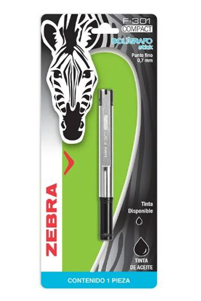 Z BOLIGRAFO P.F. COMPACT GRIS        ZEB 342310 609369 7906-0