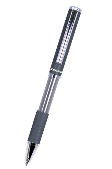 BOLIGRAFO MED. SLIDE GRIS          ZEBRA 7902-01 TINTA NEGRA
