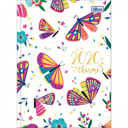 AGENDA 2020 COSTURADA CHARME     TILIBRA 120382 4 DISEÑOS 1Dí