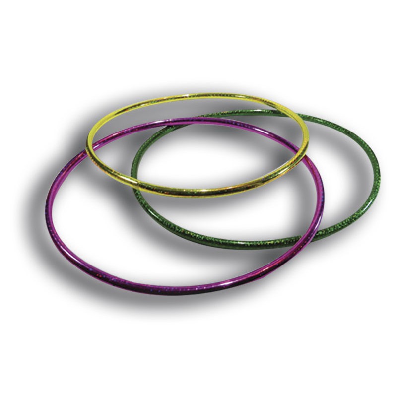 ARO PLASTICO ULA-ULA MEDIANO HOLOGRAFICO IN725 (54CM DIAMETRO