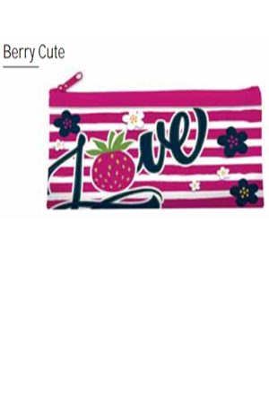 PORTA LAPIZ ESC.DE PVC BERRY CUTE  U-PAK 860526 7103055502