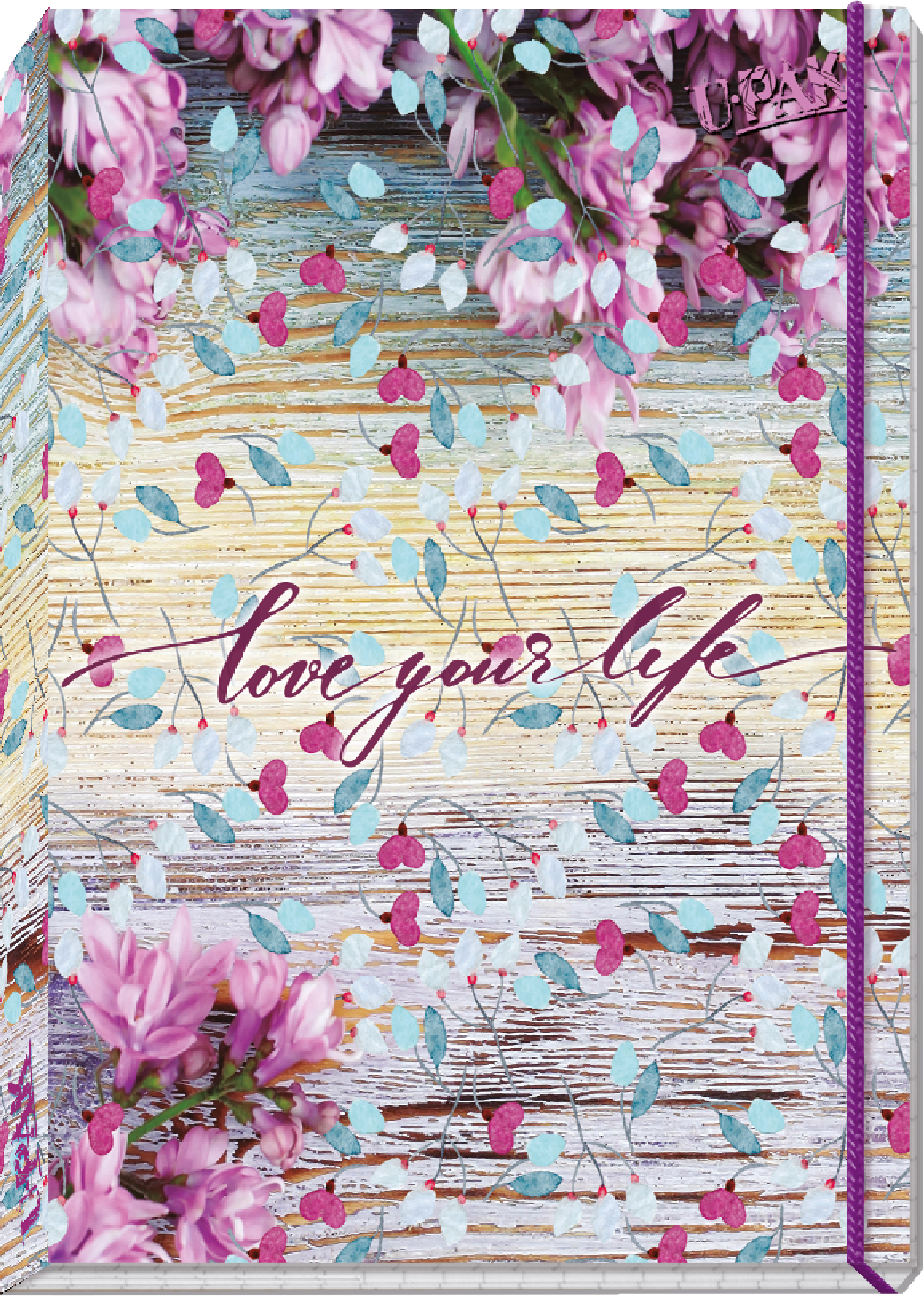 FOLDER T/C FLORES NEON             U-PAK 809242 5151055201
