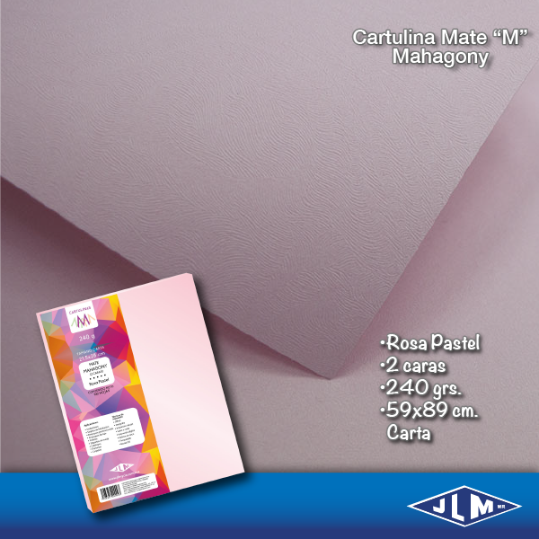 CARTULINA CTA MATE MAHAGONY RSA PA.C/100 200093 2051-50D JLM