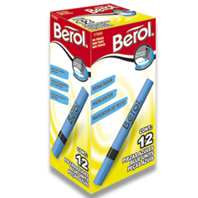 MARCATEXTO HIGHLIGHTER BEROL AZUL        002683 212134 177682